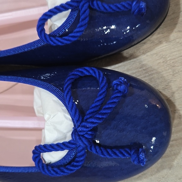 Pretty Ballerina Navy Blue Women's Ballet Flats!!! Like New!!! - Picture 3 of 6